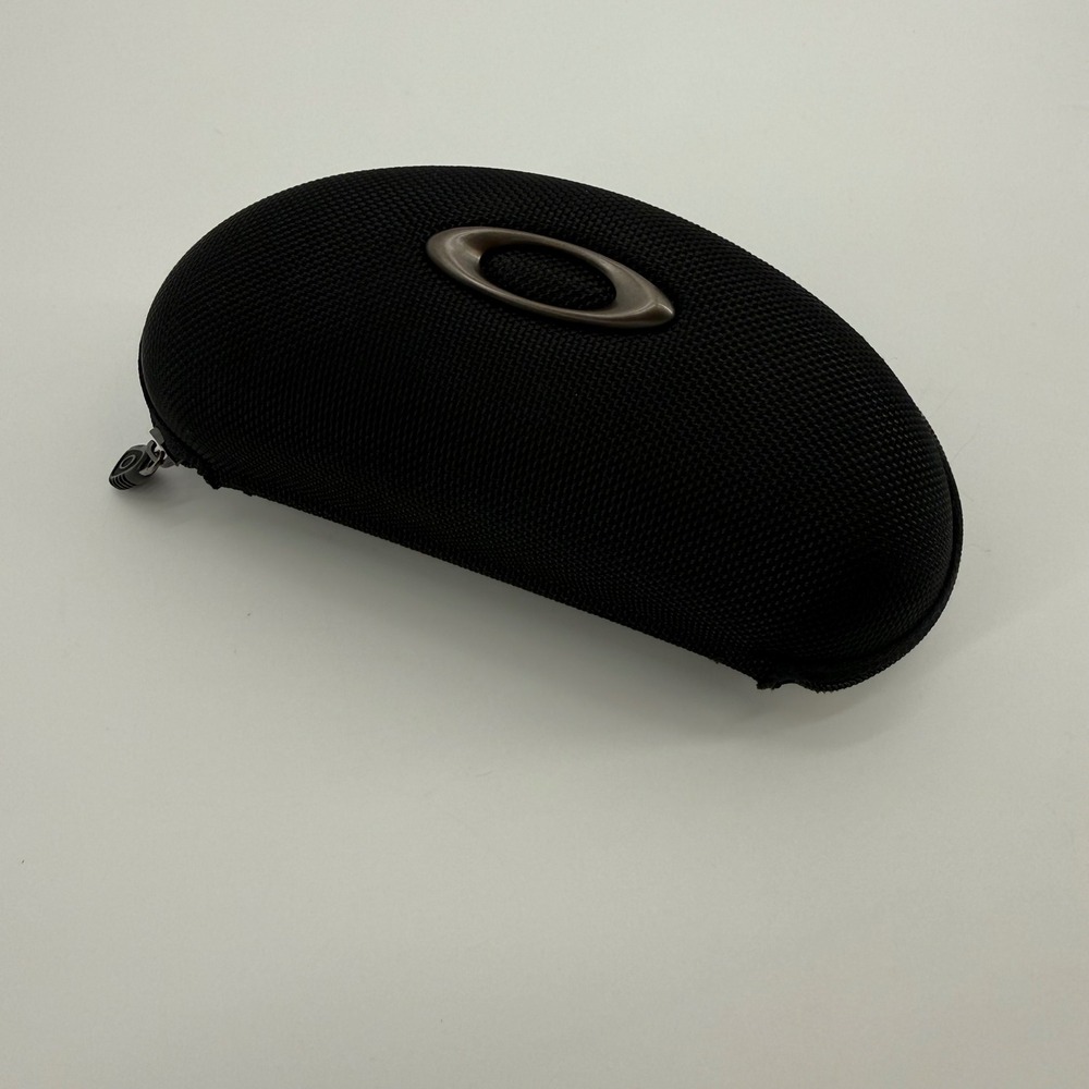 Oakley Black Hard‎ Shell Sunglasses Case Zipper Closure